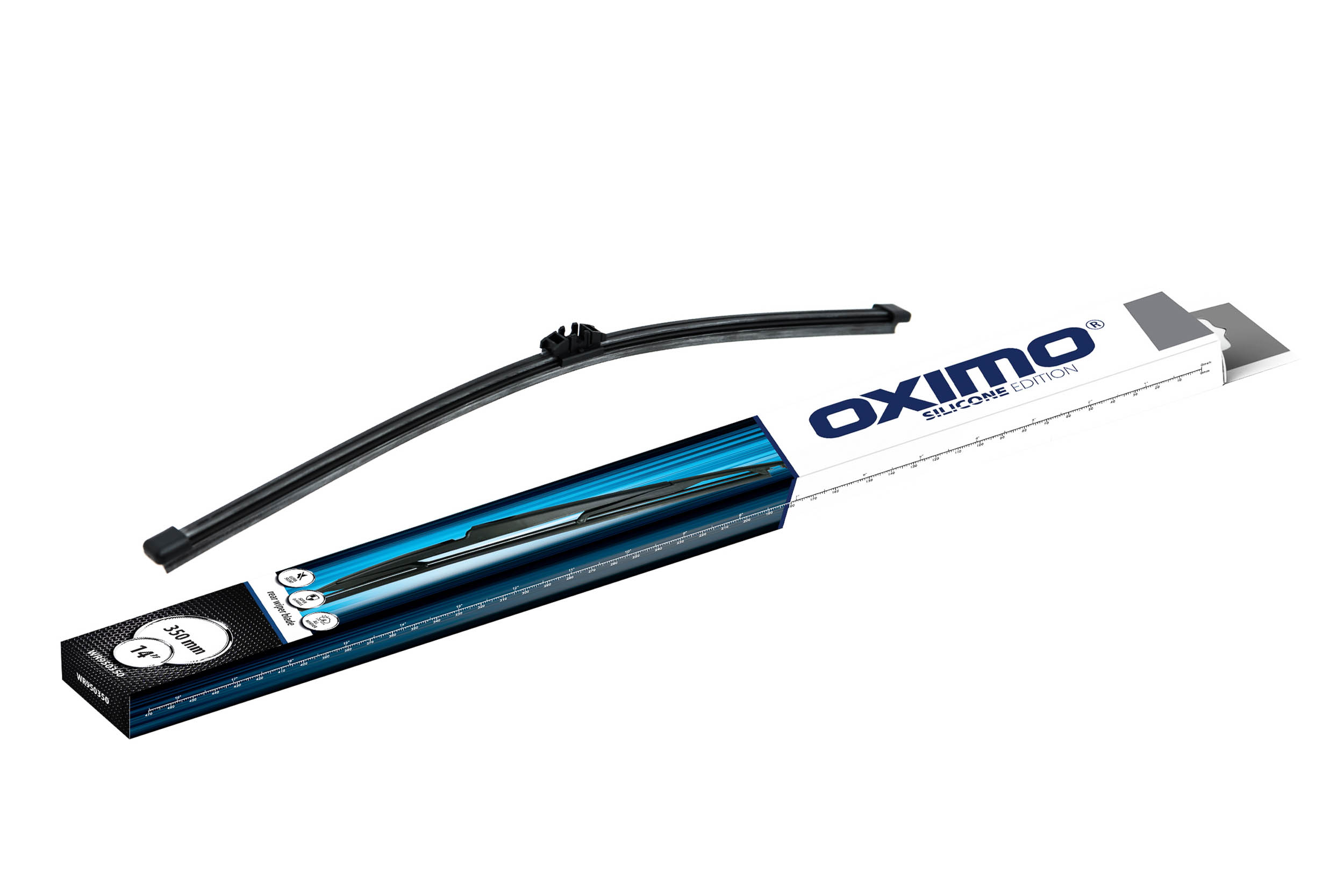 OXIMO WR950350 Hátsó silicon ablaktörlő lapát 350 mm